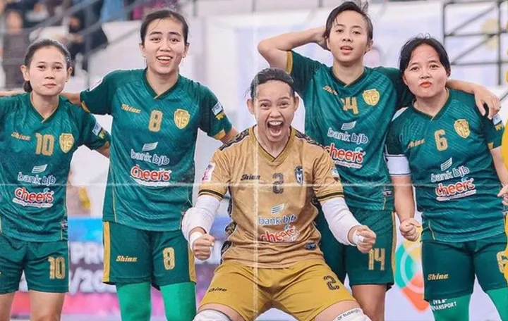 Tim futsal MS Putri Bersatu memimpin klasemen Liga Futsal Profesional Putri 2024/foto: IG MS Putri Bersatu.