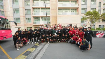 Timnas Indonesia U-23 dan Ultras Garuda Qatar/Dok PSSI