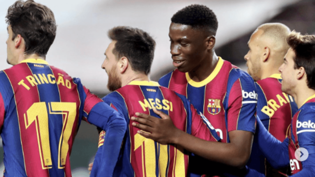 Ilaix Moriba dan Lionel Messi/ IG Ilaix Moriba