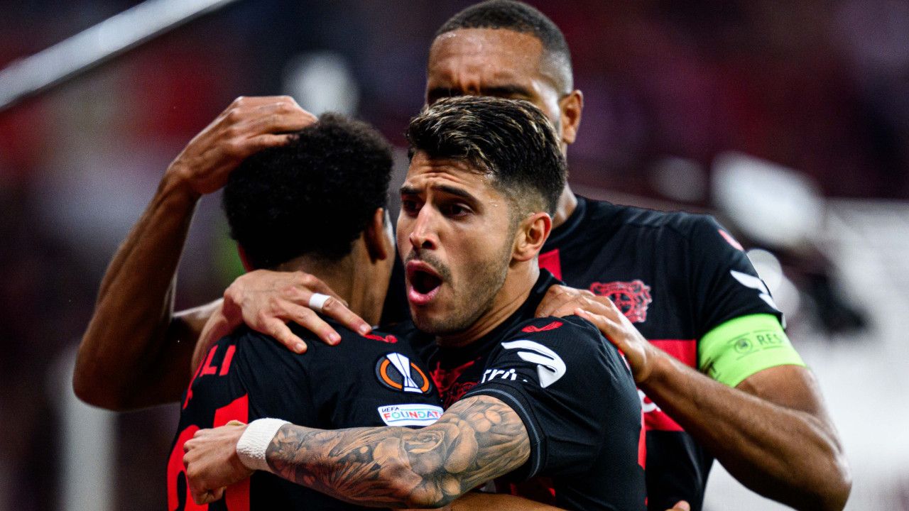 Bayer Leverkusen menang agregat dari AS Roma di semifinal Liga Europa/Sumber X @bayer04_EN