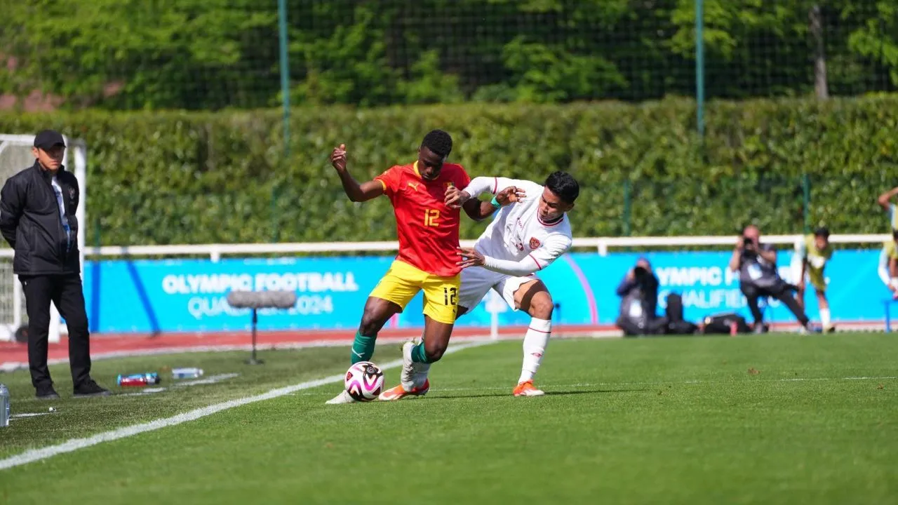 Timnas Indonesia U-23 vs Guinea U-23 di playoff Olimpiade Paris 2024/Doc PSSI