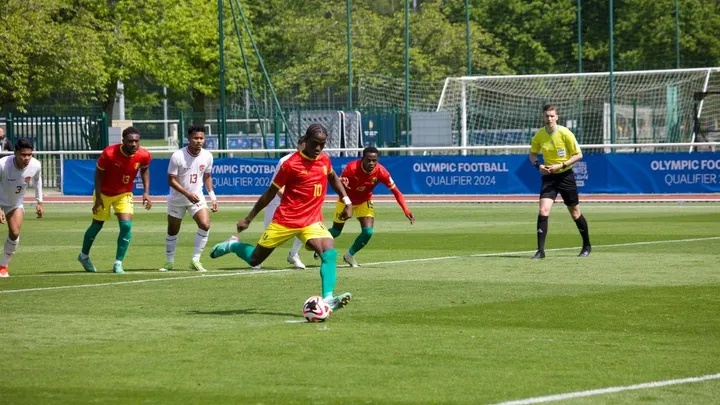 Guinea U23 vs Indonesia U23/Sumber X @fgfofficiel