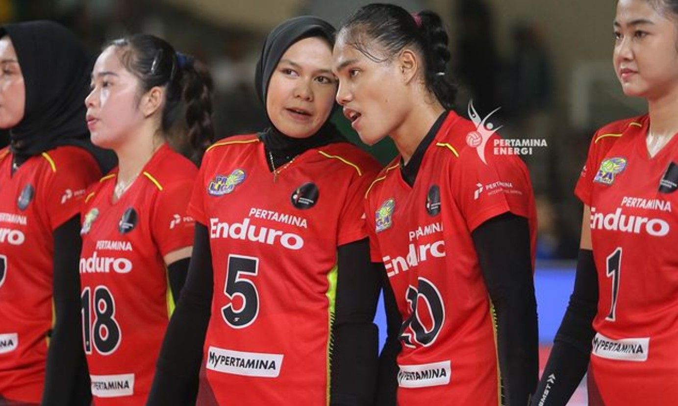 Junaida Santi, opposite muda yang bermain di Jakarta Pertamina Enduro/foto: IG JPEVolley.