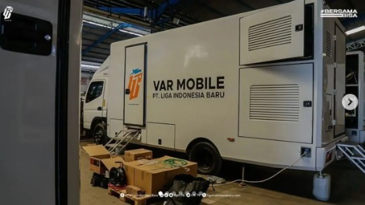 Intip Isi Mobil VAR yang Digunakan untuk Laga Champoinship Liga 1