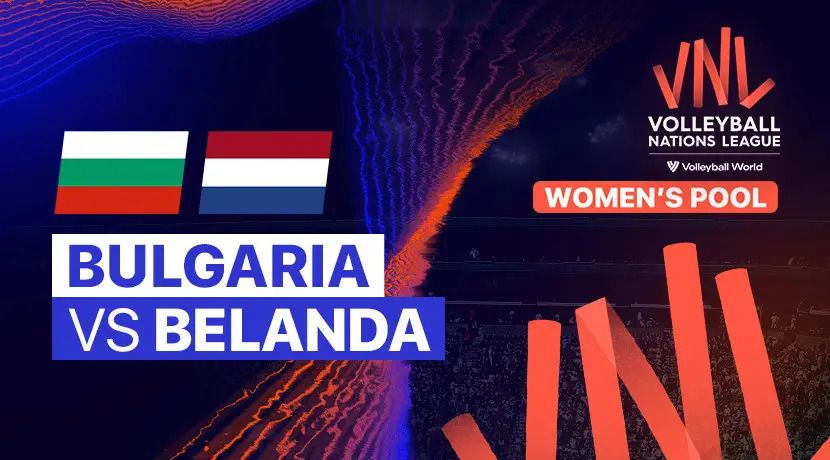 Belanda vs Bulgaria di Pool 1 VNL 2024