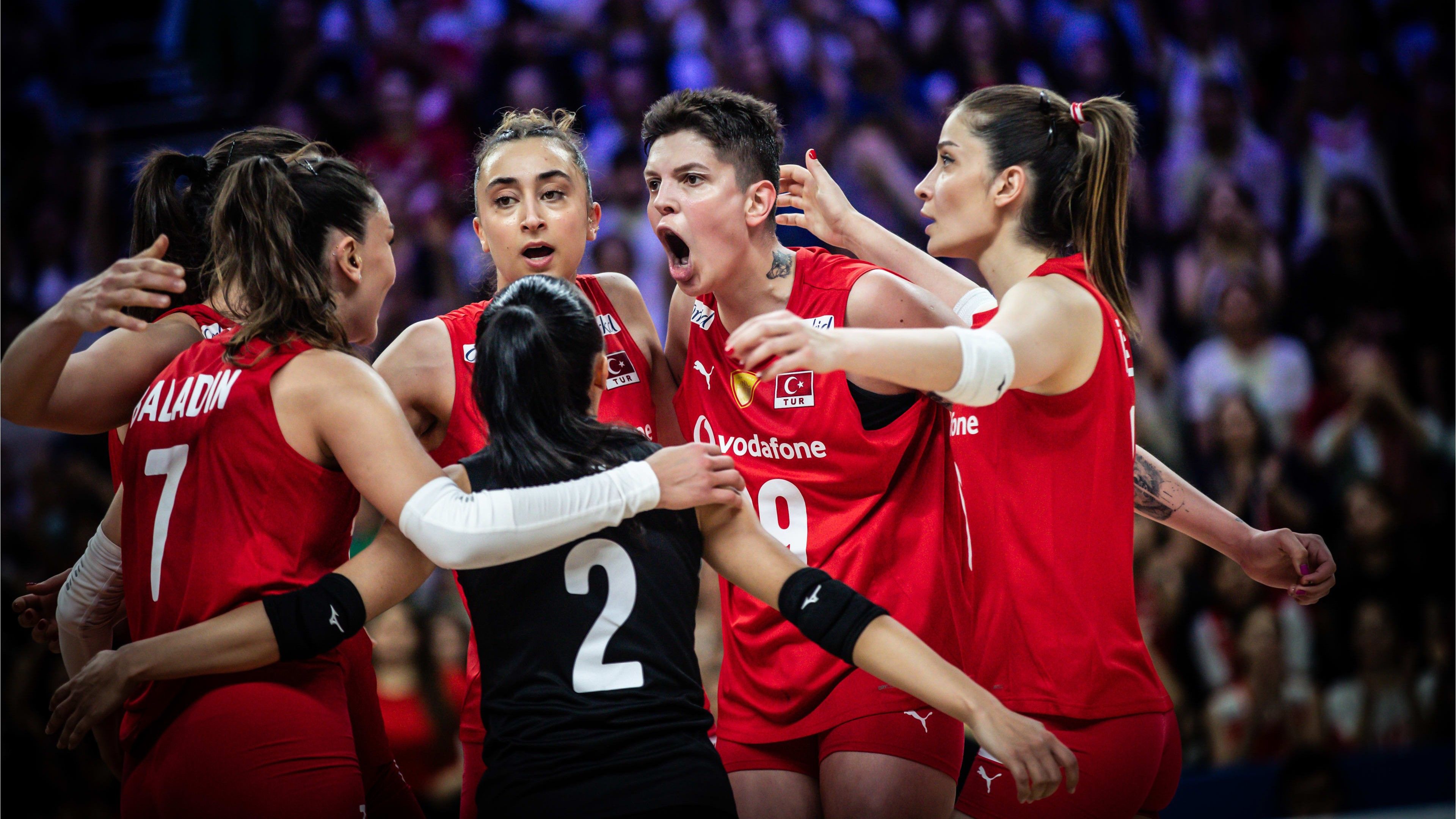 Timnas voli putri Turki di VNL 2024