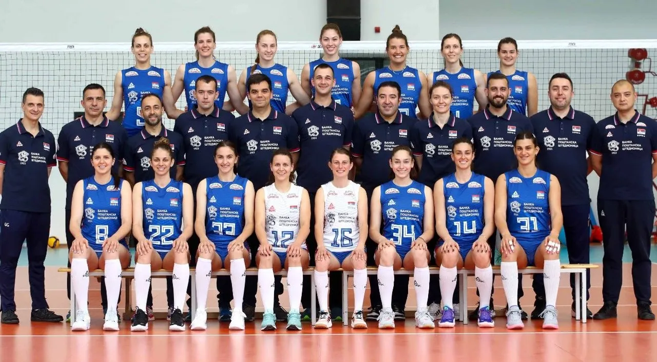 Daftar Pemain dan Nomor Tim Serbia di VNL 2024, Ada Vanja Bukilic