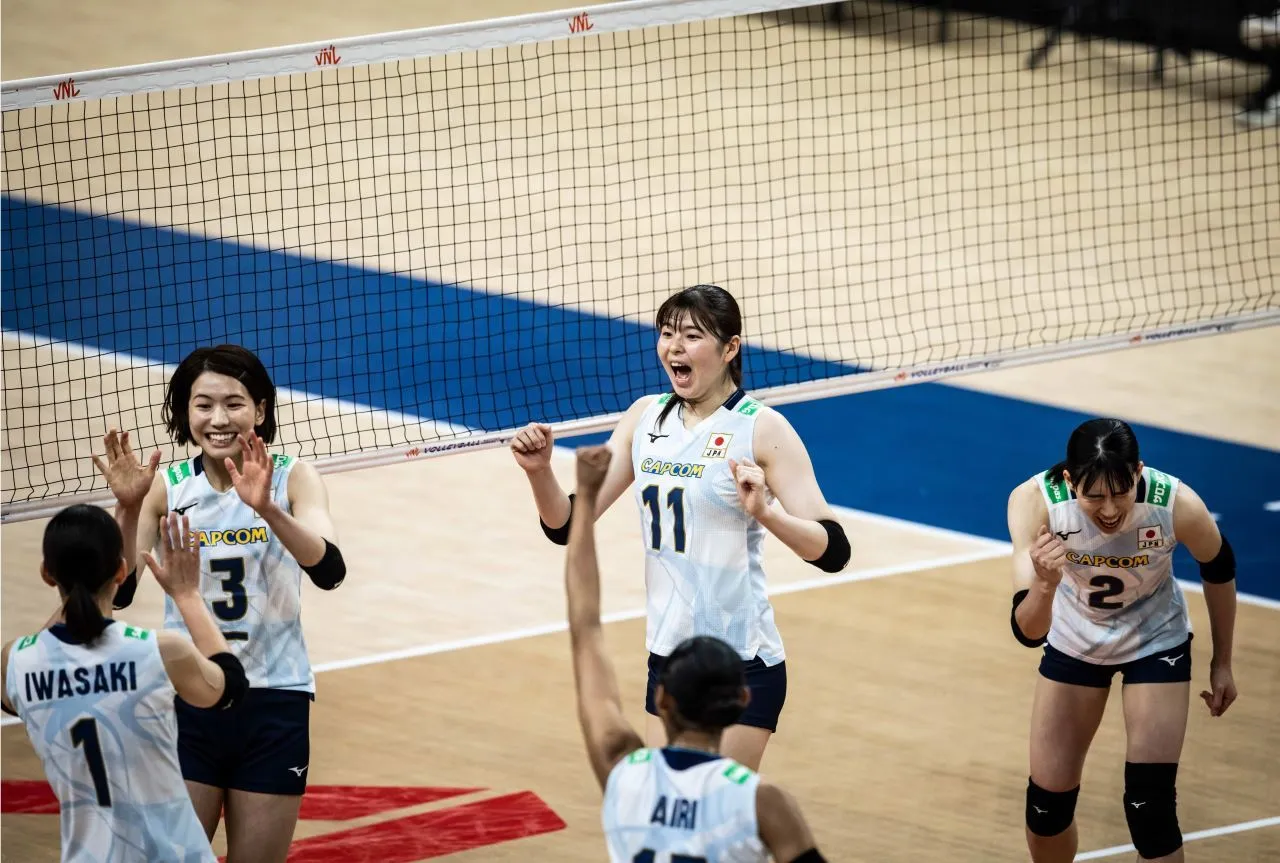 Hasil VNL 2024 Putri: Sikat Jerman, Jepang Puncaki Klasemen