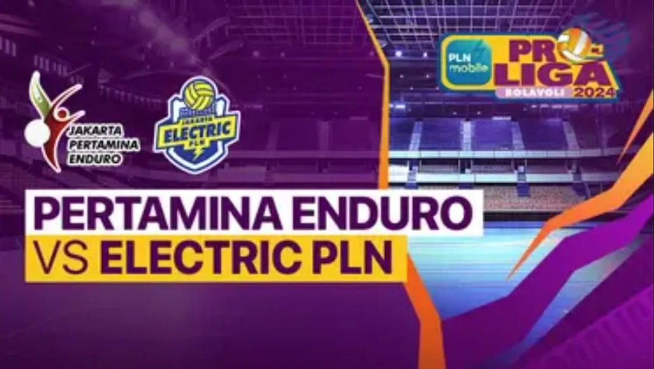 Link Live Streaming Final Four Proliga 2024: Pertamina vs Elektrik PLN