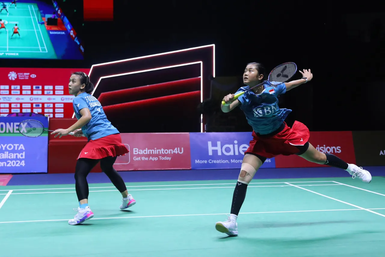 Febriana Dwipuji Kusuma/Amalia Cahaya Pratiwi Runner-Up Thailand Open 2024