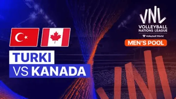 Link Live Streaming VNL 2024 Putra: Turki vs Kanada, Pukul 00.00 WIB