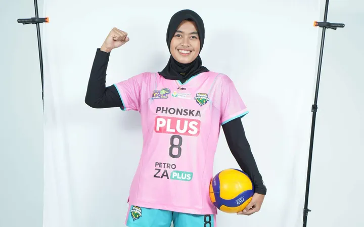 Putri Nur Hidayanti Agustin, Debutan Timnas Voli Putri Indonesia di AVC Challenge Cup 2024