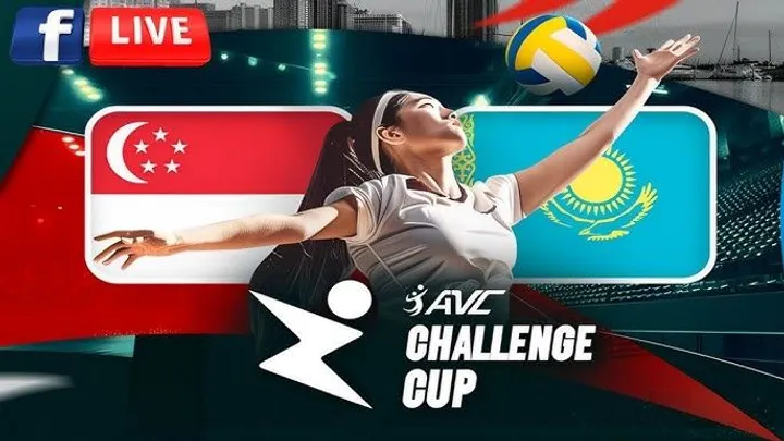 Link Live Streaming AVC Challenge Cup 2024 Singapura vs Kazakhstan