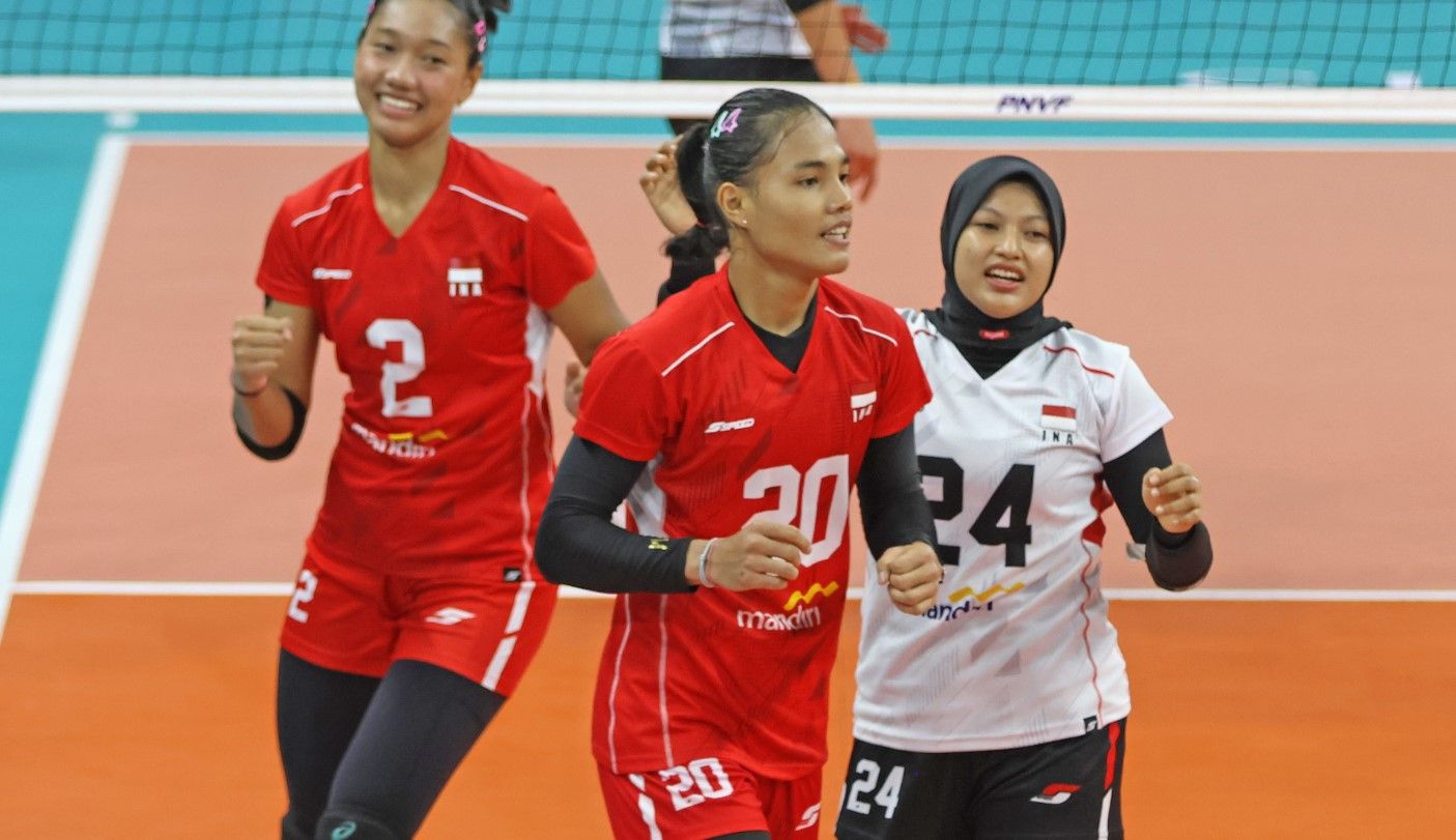 Timnas voli putri Indonesia kalah 0-3 dari Hong Kong di AVC Challenge Cup 2024, Kamis (23/5/2024)/foto: AVC.