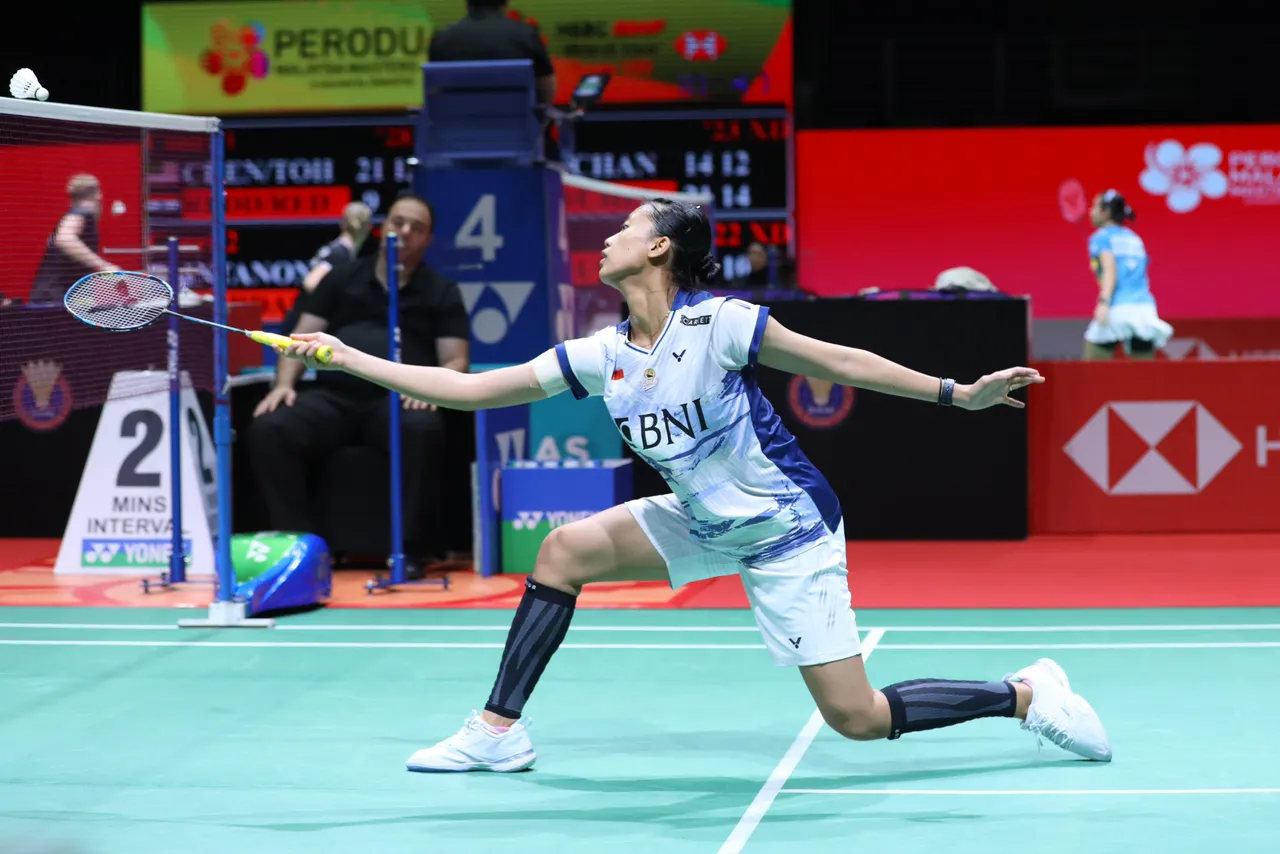 Putri Kusuma Wardani Pecundangi Ratchanok Intanon