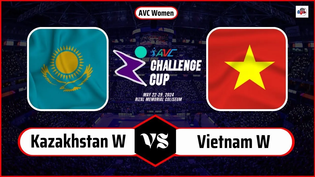 Link Live Streaming AVC Challenge Cup 2024: Kazakhstan vs Vietnam