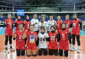 Hasil AVC Challenge Cup 2024: Srikandi Muda Indonesia Bekuk Singapura