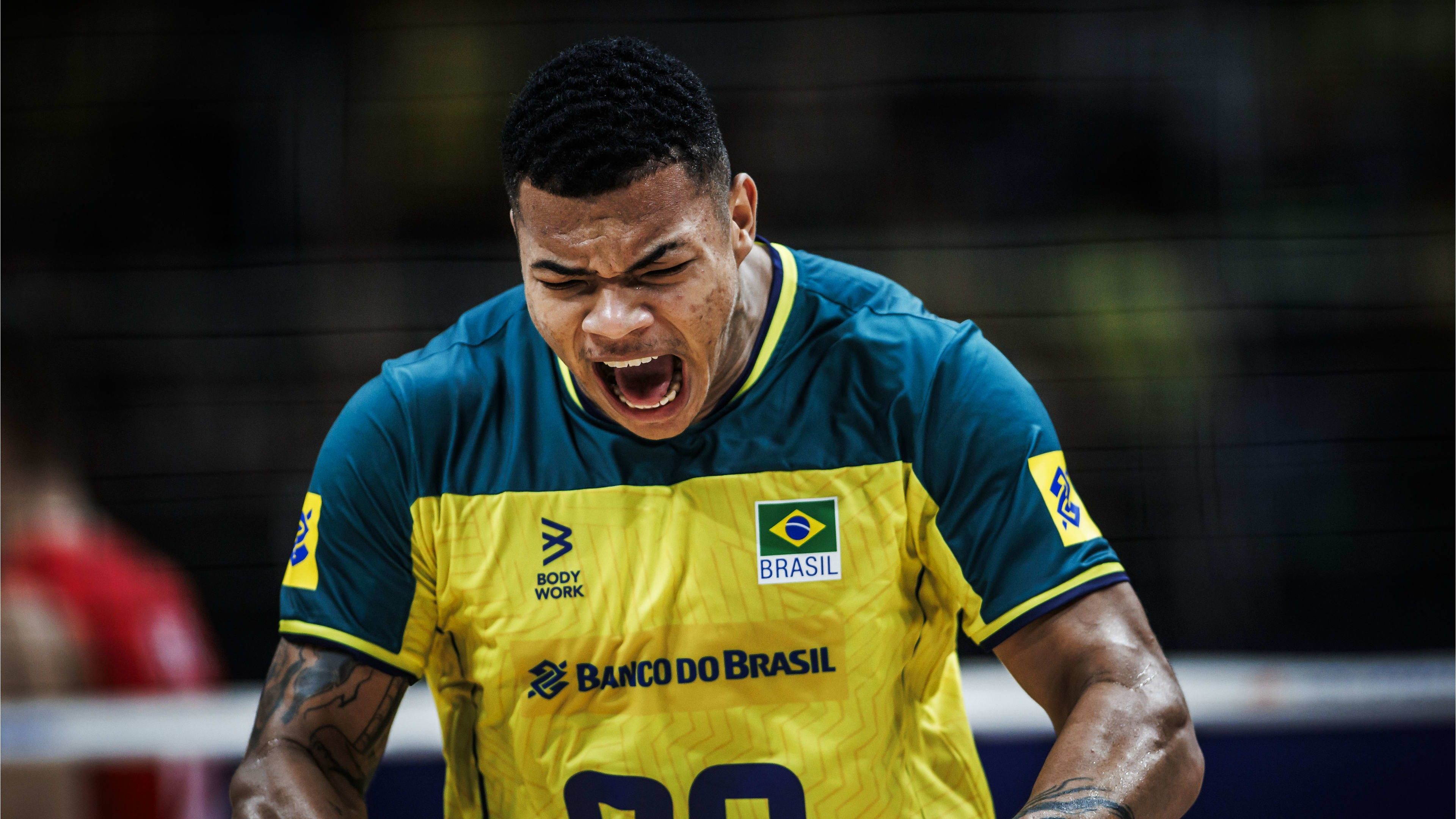 Darlan Souza, Tim Voli Putra Brasil di VNL 2024