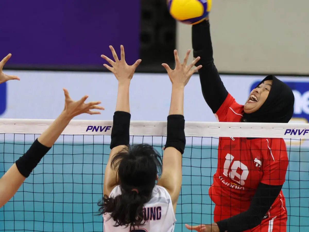 Indonesia Kalah di Perebutan Posisi 5-8 AVC Challenge Cup