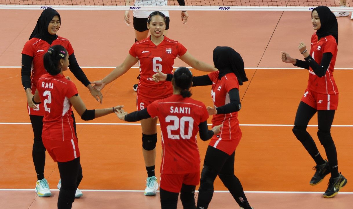 Indonesia Lawan Hong Kong di Perebutan Posisi 7-8 AVC Challenge Cup 2024