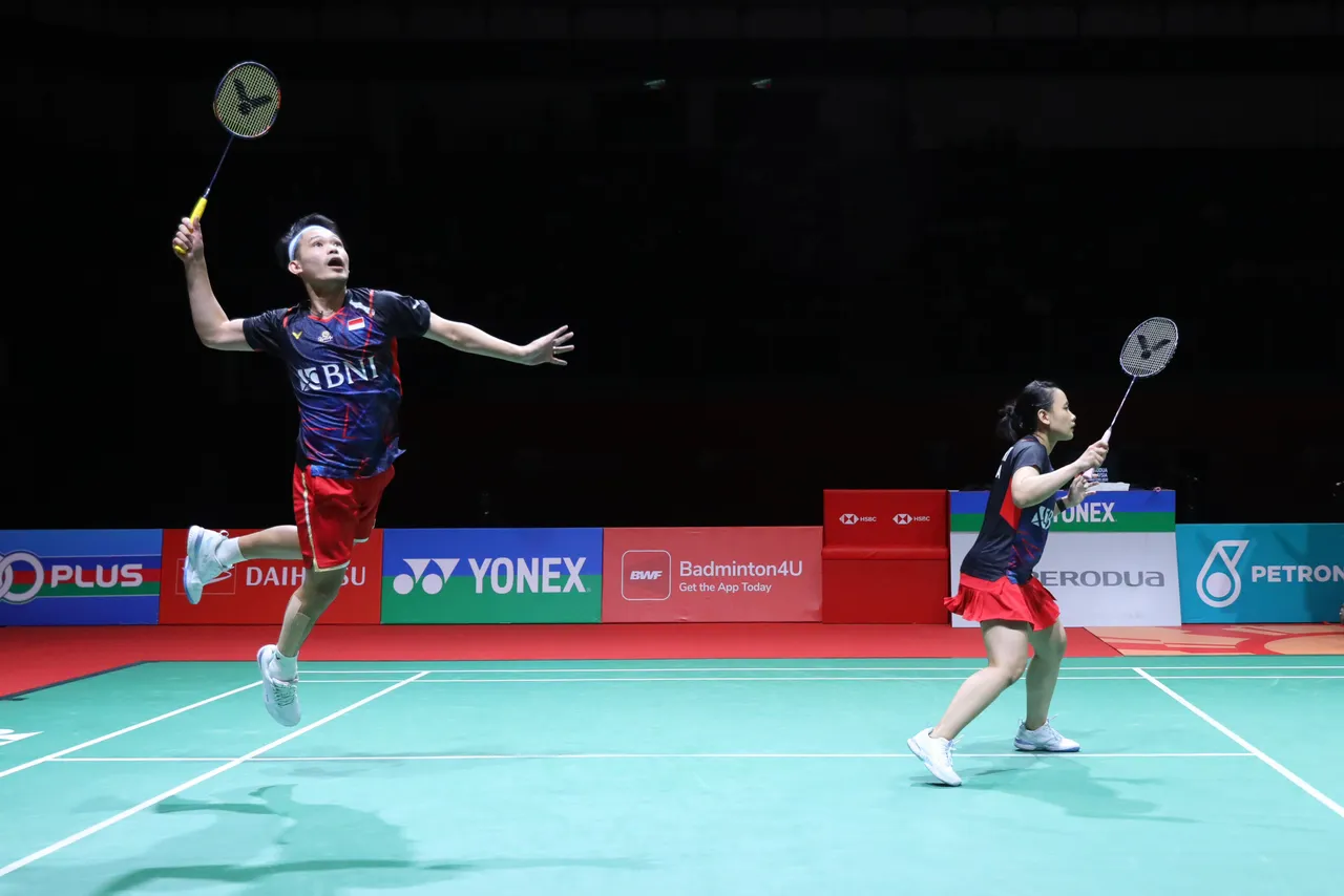 Rinov Rivaldy/Pitha Haningtyas Mentari Satu-satunya Wakil Indonesia di Final Malaysia Masters 2024