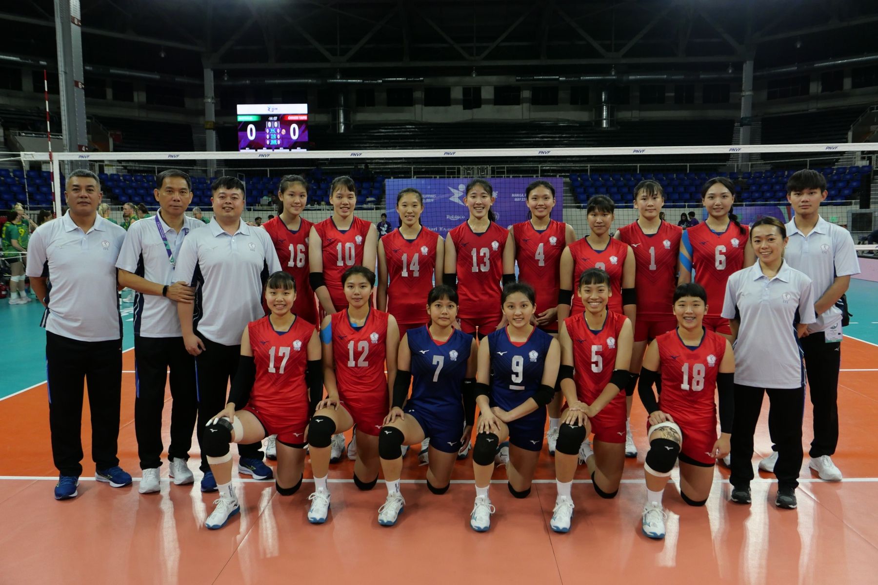 Chinese Taipei Menang 3-0 Lawan Singapura pada Perebutan Posisi 9-10 AVC Challenge Cup 2024