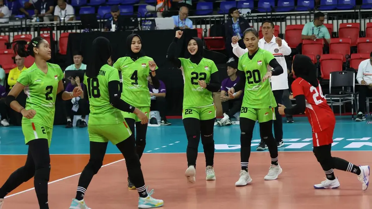 Bungkam Hong Kong, Indonesia Raih Posisi 7 AVC Challenge Cup 2024