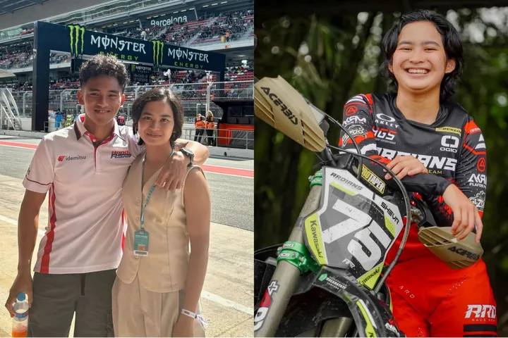 Sheva Ardiansyah pacar Mario Aji merupakan pembalap motocross/foto: Instagram Sheva Ardiansyah.