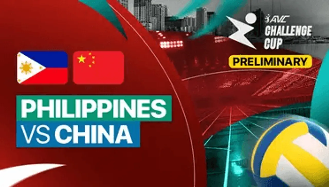 Hasil AVC Challenge Cup 2024: Gebuk Filipina, China Puncaki Pool A