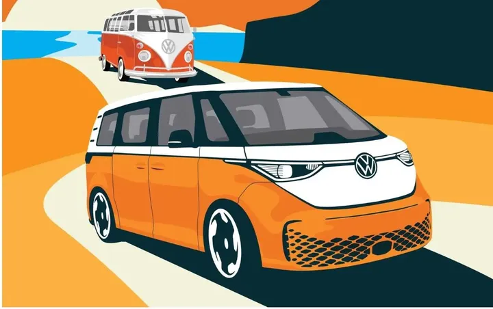 VW BUS Ilustrasi Dok The National Day Calendar