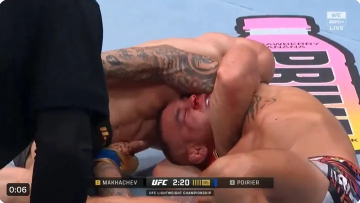 Islam Makhachev mengalahkan Dustin Poirier di pertarungan UFC 302, Minggu (2/6/2024) siang WIB.