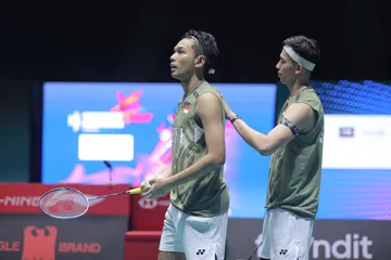 Hasil Singapore Open 2024: Fajar/Rian Tumbang, Indonesia Tanpa Gelar