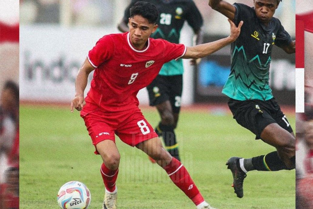 Laga Timnas Indonesia vs Tanzania berakhir imbang tanpa gol, Minggu (2/6/2024)/foto: PSSI.