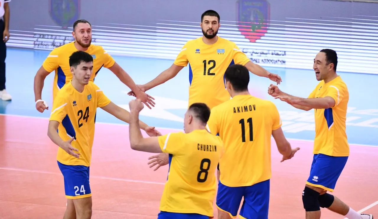 Hasil AVC U-20 2024 Putra: Kazakhstan Finis di Urutan Kelima