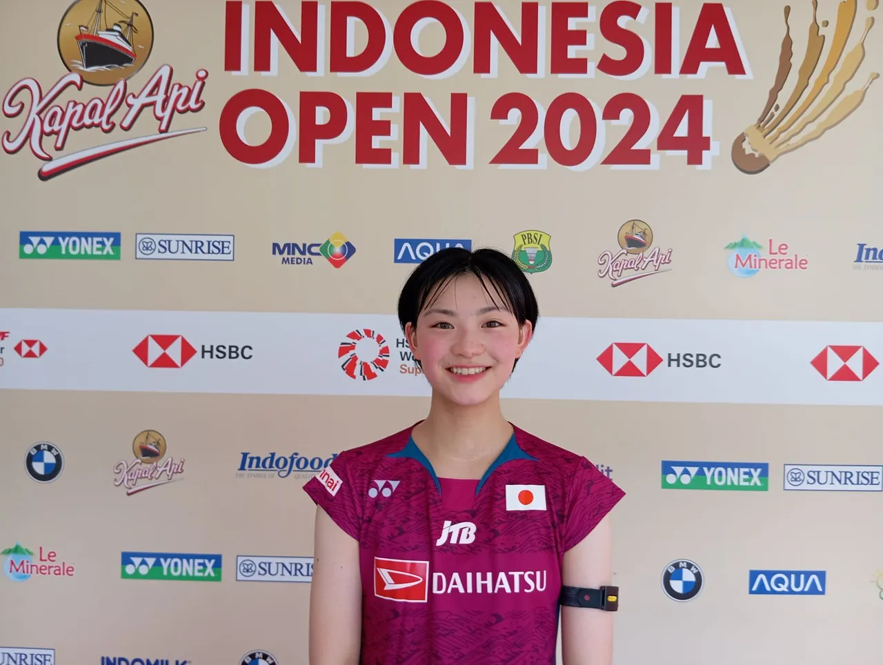 Kesan Pebulutangkis Masa Depan Jepang Main di Indonesia Open 2024 