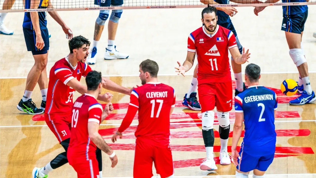 Voli putra Prancis/ volleyballworld