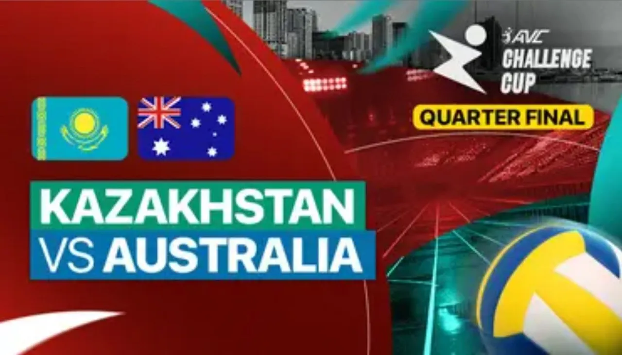 Link Live Streaming Kazakhstan vs Australia di AVC Challenge Cup 2024