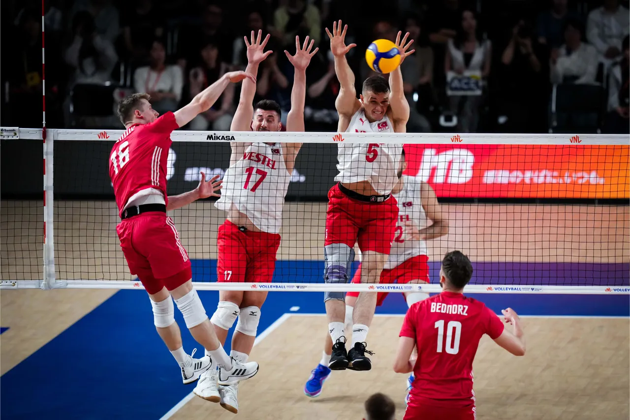 Polandia Menang 3-0 Lawan Turki di VNL 2024