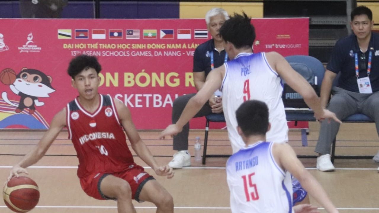 Tim putra basket Indonesia di ASG 2024/ Media Perbasi