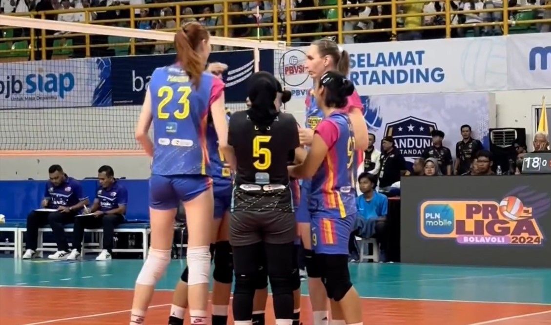 Jakarta Elektrik PLN menang 3-0 atas Jakarta Livin Mandiri di pekan kelima Proliga 2024, Jumat (7/6/2024).