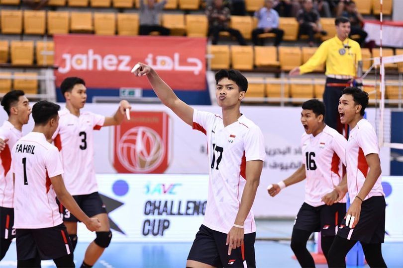 Indonesia Raih Peringkat 11 di AVC Challenge Cup 2024