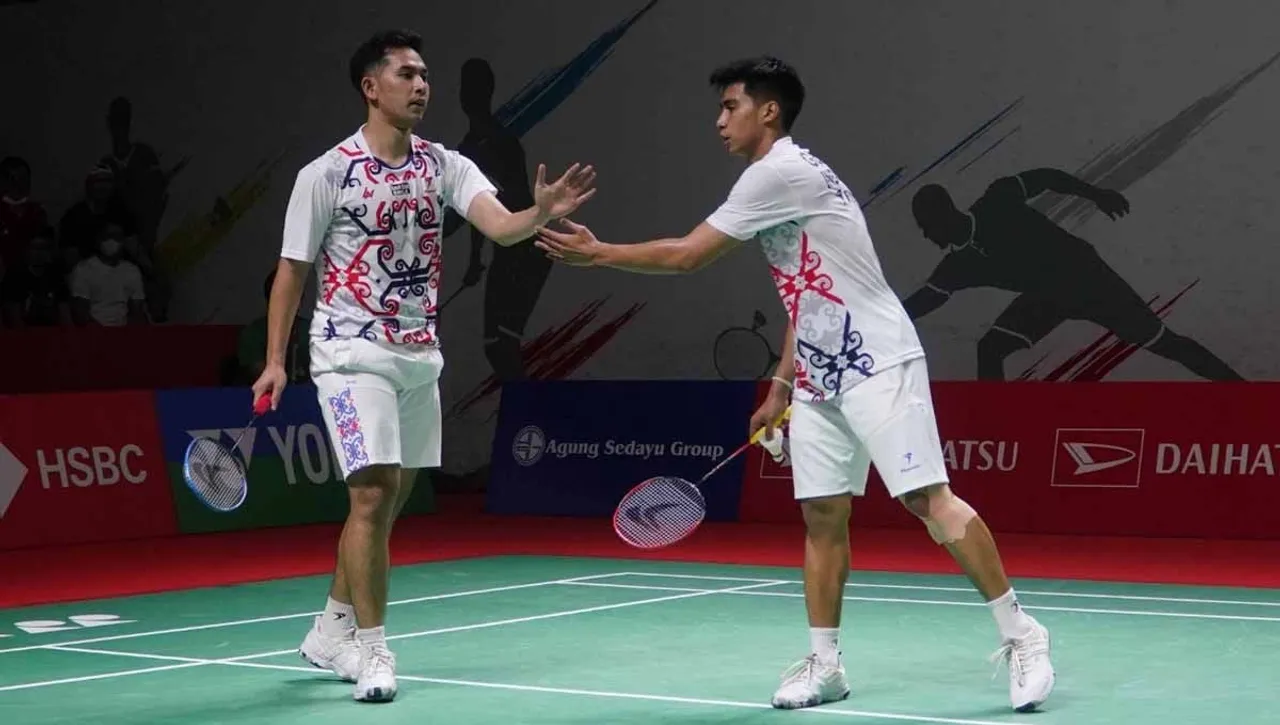 Ganda Putra Terpuruk, Sabar/Reza ke Semifinal Indonesia Open 2024