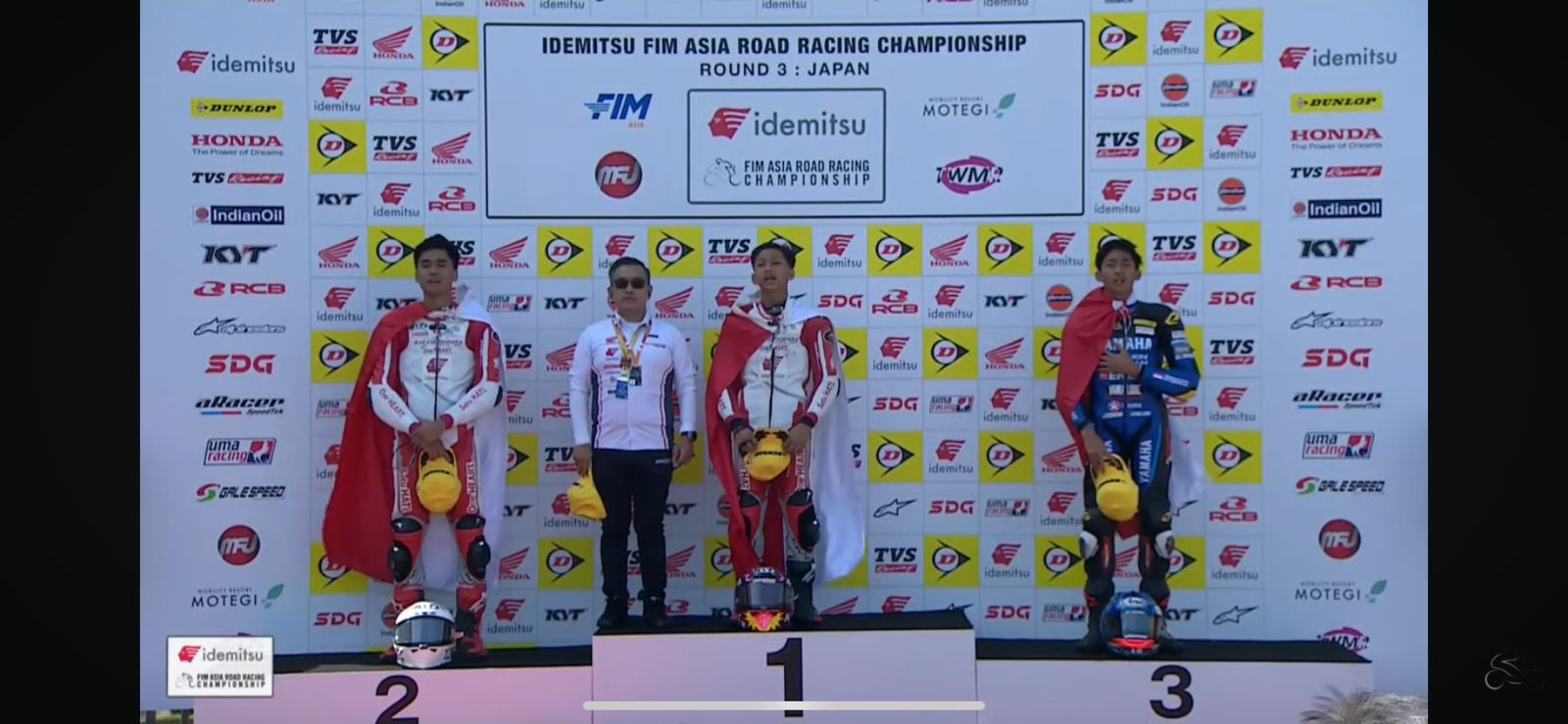 3 Pembalap Asal Indonesia Kuasai Podium Race 1 AP250