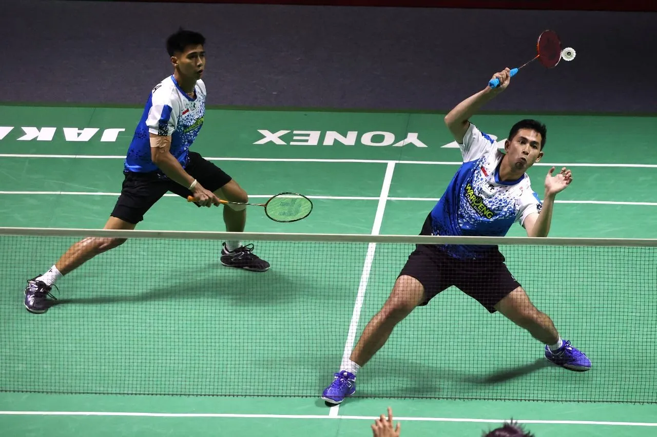 Sabar/Reza Tumbang, Tak Ada Wakil di Final Indonesia Open 2024
