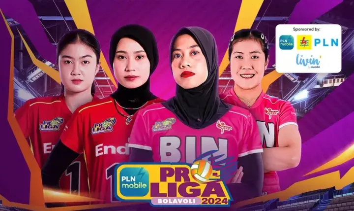 Jakarta Pertamina Enduro menghadapi Jakarta BIN di pekan kelima Proliga 2024 putri, Sabtu (8/6/2024).