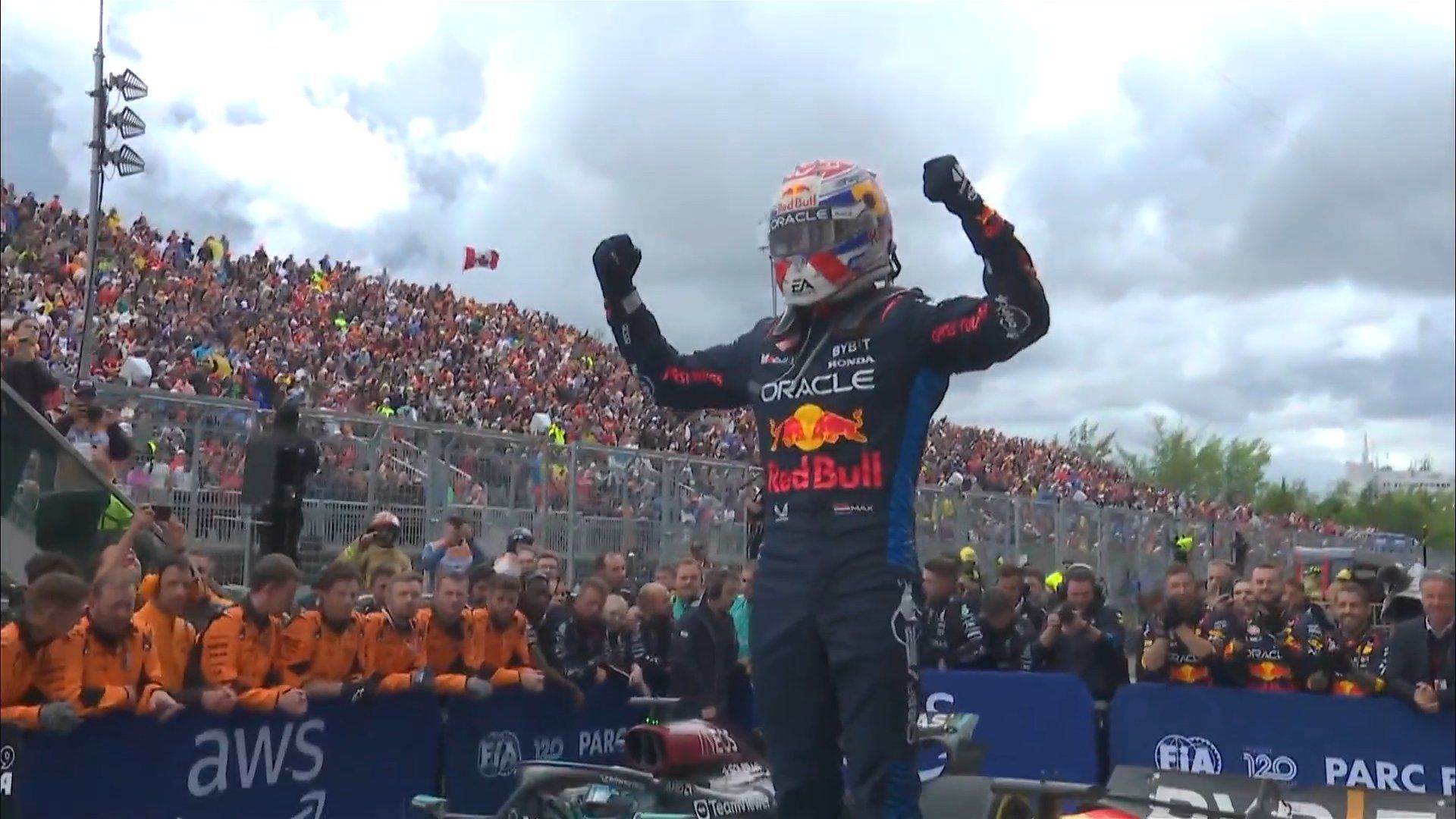 Max Verstappen juara di F1 GP Kanada 2024/Sumber X @F1