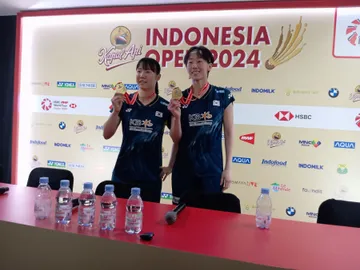 Indonesia Open 2024: Kisah "Greysia Polii" Korea Gendong Pemain Muda