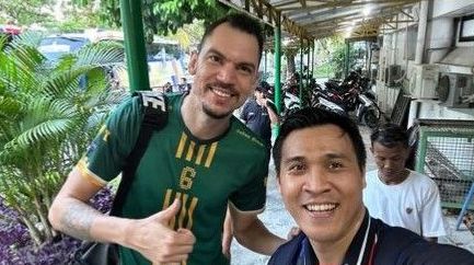 Leandro Martins da Silva bersama Dio Zulfikri/foto: IG Dio Zulfikri.