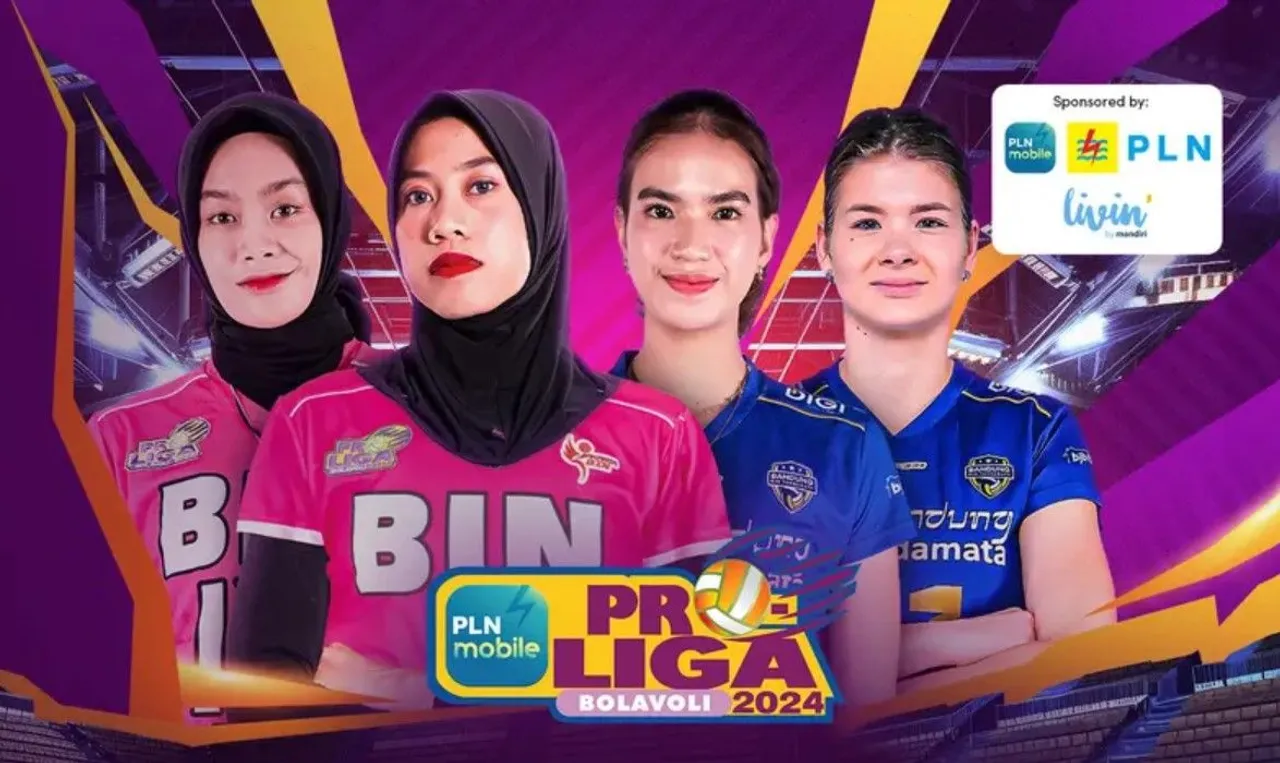 Link Live Streaming Proliga: Jakarta BIN vs Bandung BJB Tandamata