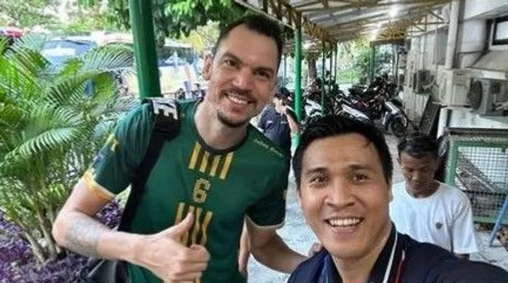 Leandro Martins da Silva bersama Dio Zulfikri/foto: IG Dio Zulfikri.